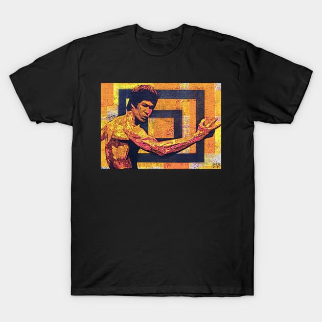 The Dragon T-Shirt by Bobby Zeik Art